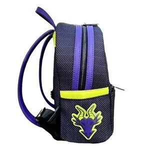 Loungefly Disney Villains Team Maleficent Jersey Glow in the Dark Mini Backpack Grotto Treasures Exclusive - Loungefly Disney Villains Team  main image 3
